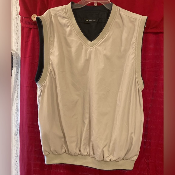 Men’s Size Medium Wedge Golf & Beyond Reversible Pullover Vest - Picture 8 of 8